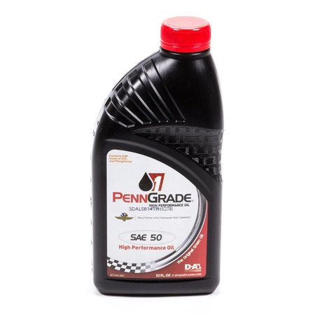 Penngrade Motor Oil Penngrade Motor Oil BPO71156 SAE 50 High Performance Oil - 1 qt. Bottle BPO71156